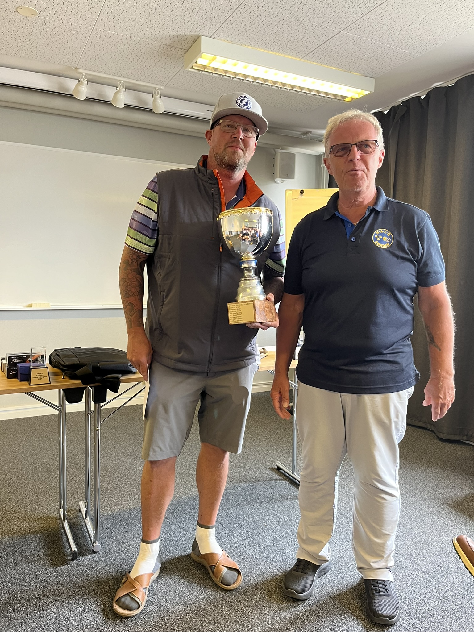 Inofficiell vänstergolfmästare 2024 - Robert Gustafsson